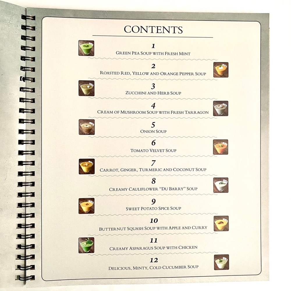 NWOT Recipe book, soups - Picture 2 of 11